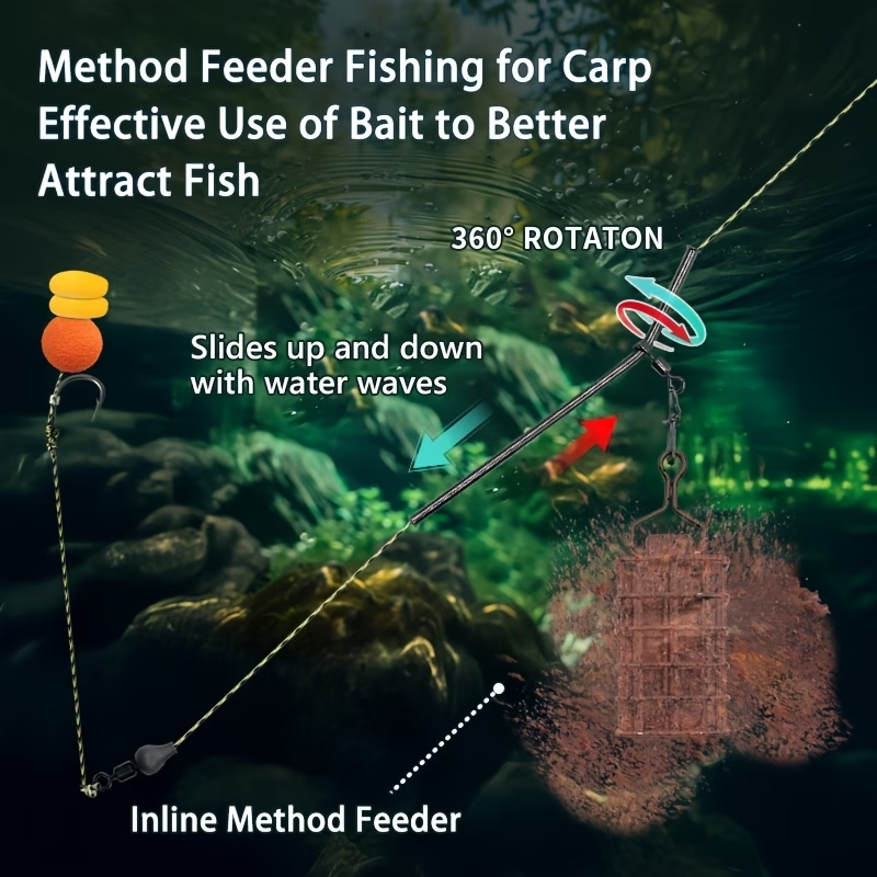 Bait Cage Set with Hair Rig | Carp Fishing Feeder image 4