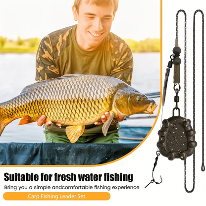 Leadcore Carp Rig Set | Pre-Tied Carp Fishing Rig image 4