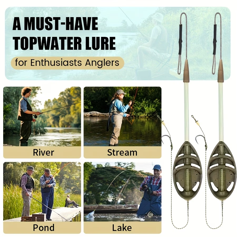 Method Feeder Rig Set with Mould | Pre-Tied Carp Fishing Rig image 4