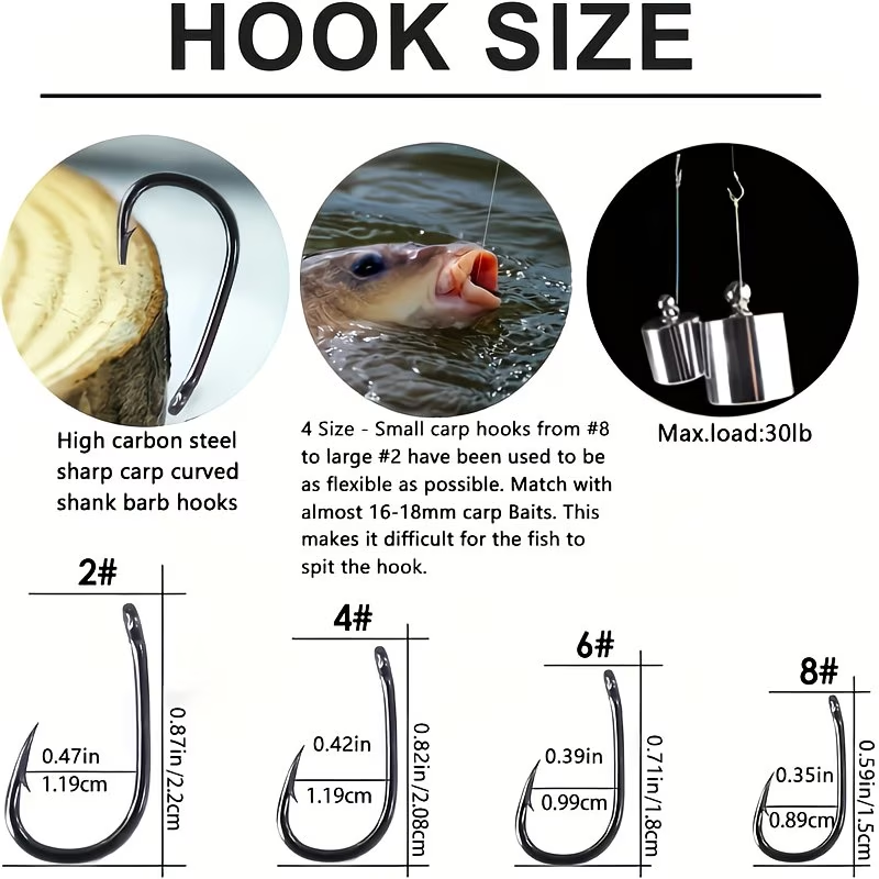 Hair Rig | Pre-Tied Carp Fishing Rig image 4