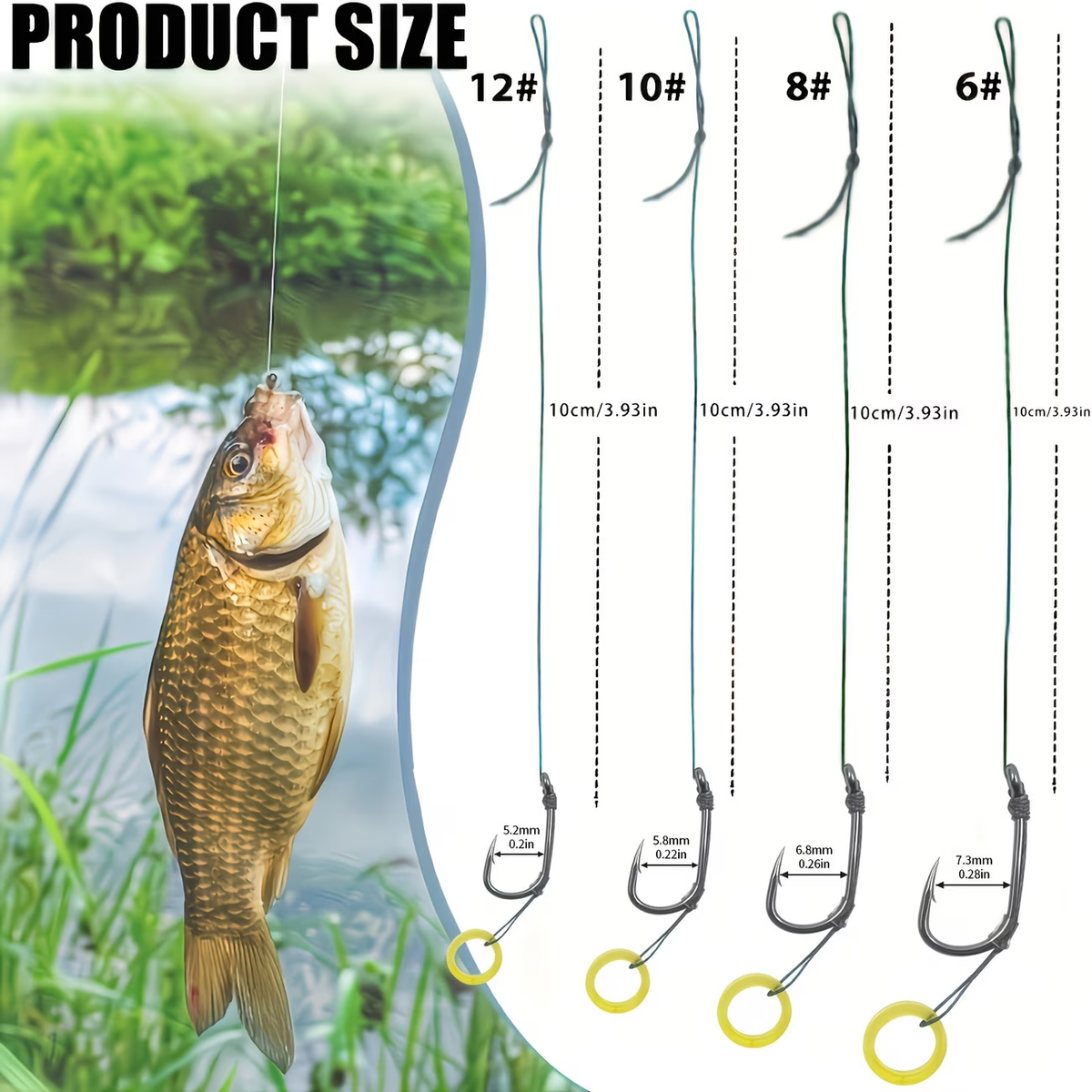 Method Feeder Rig | Pre-Tied Carp Fishing Rig image 4