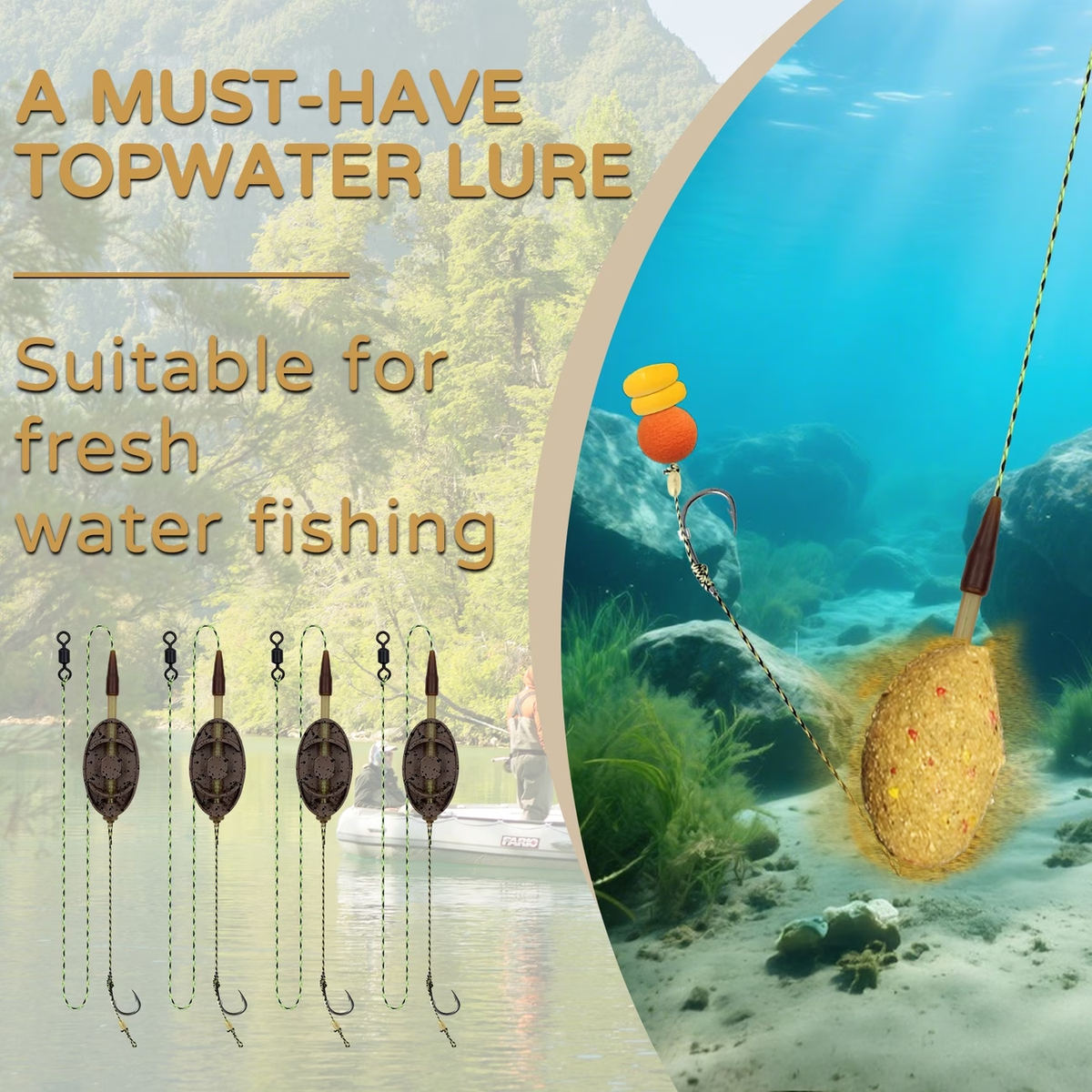 Zinc Alloy Method Feeder | Carp Fishing Feeder image 4