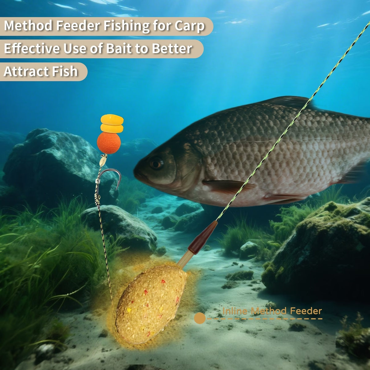 Zinc Alloy Method Feeder | Carp Fishing Feeder image 5