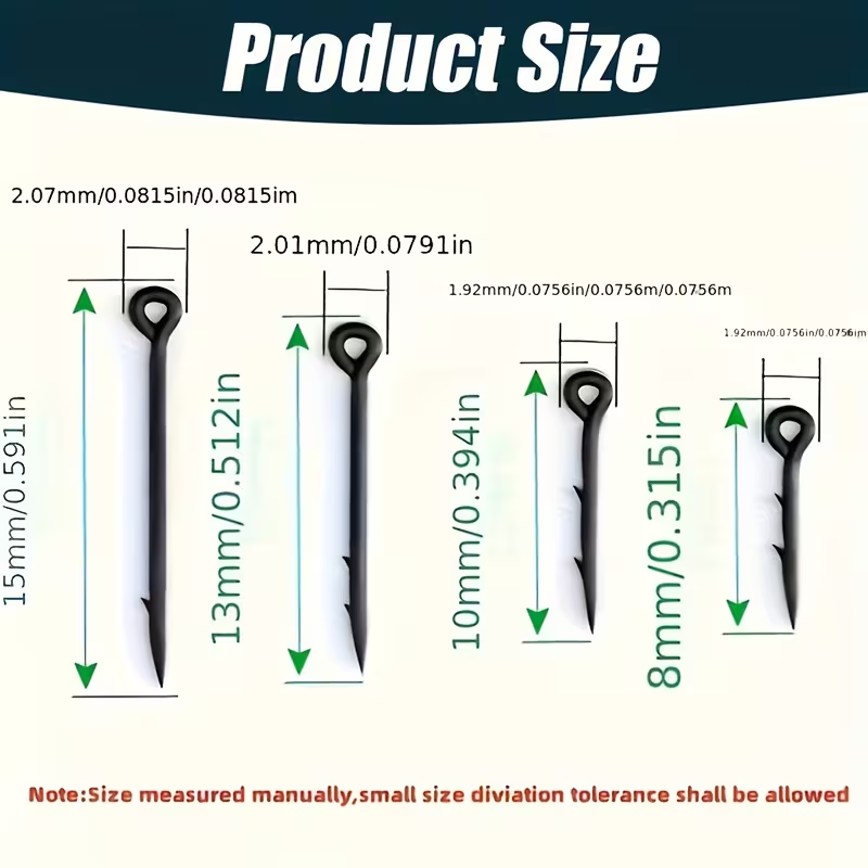 Swivel Barbed Carp Hooks | Ronnie Rig Fishing Hooks image 5