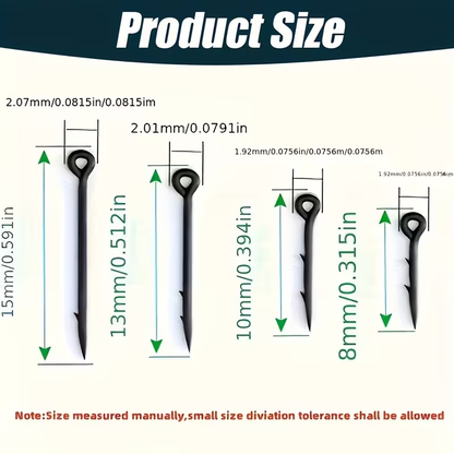 Swivel Barbed Carp Hooks | Ronnie Rig Fishing Hooks image 5