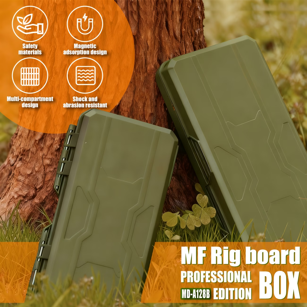 Magnetic Carp Rig Box | Rig Storage Organizer image 5