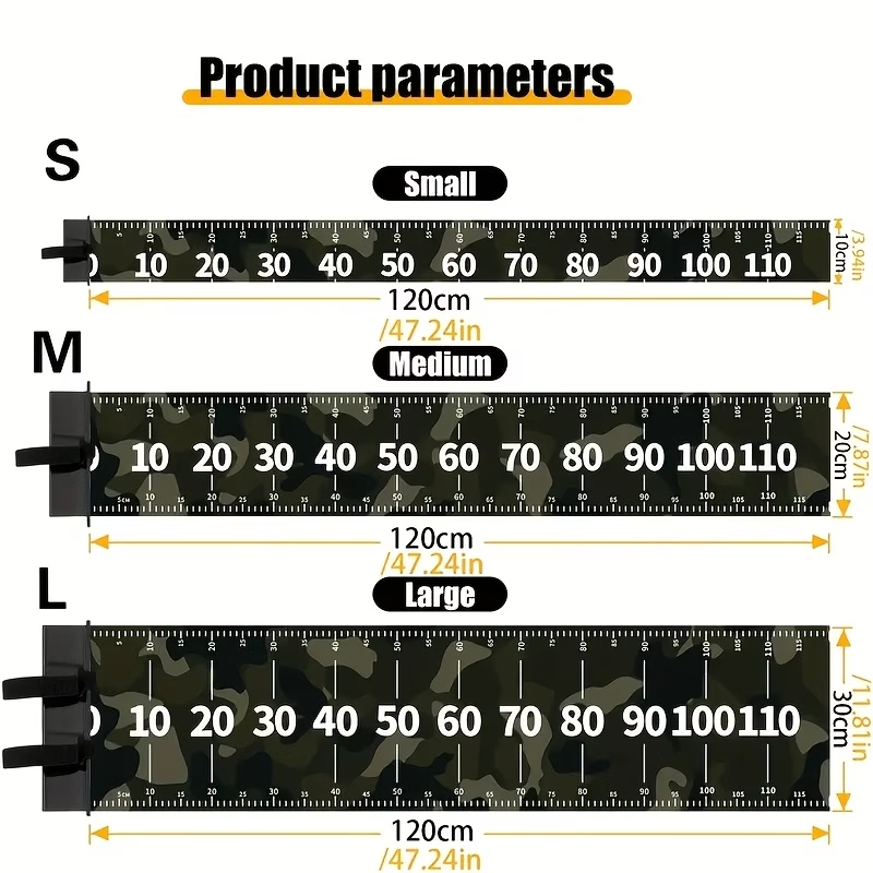 Waterproof Fish Measuring Ruler | Plastic Accessories image 5