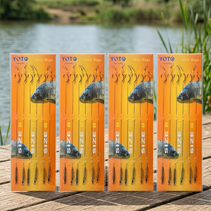Hair Rig with Boilie Stops | Pre-Tied Carp Fishing Rig image 6