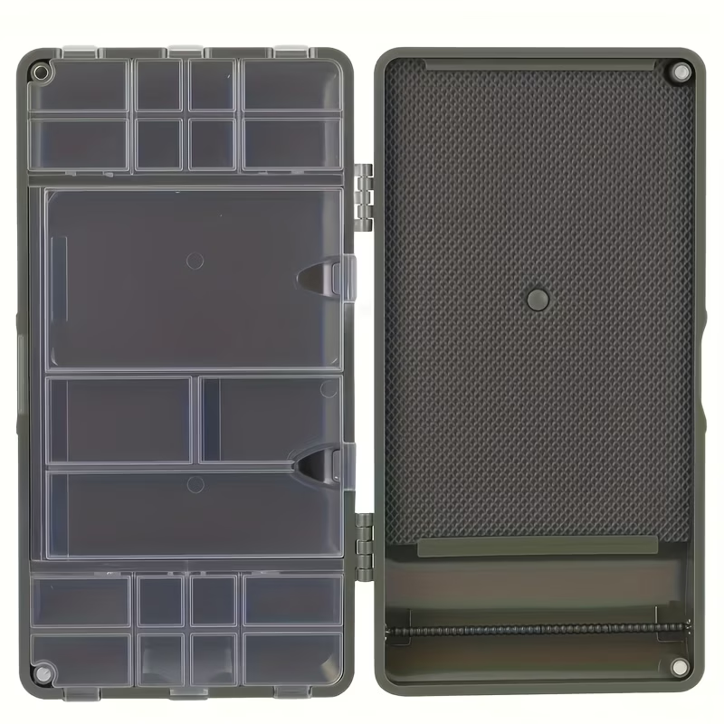 Multi-Compartment Carp Tackle Box | Rig Storage Case image 6